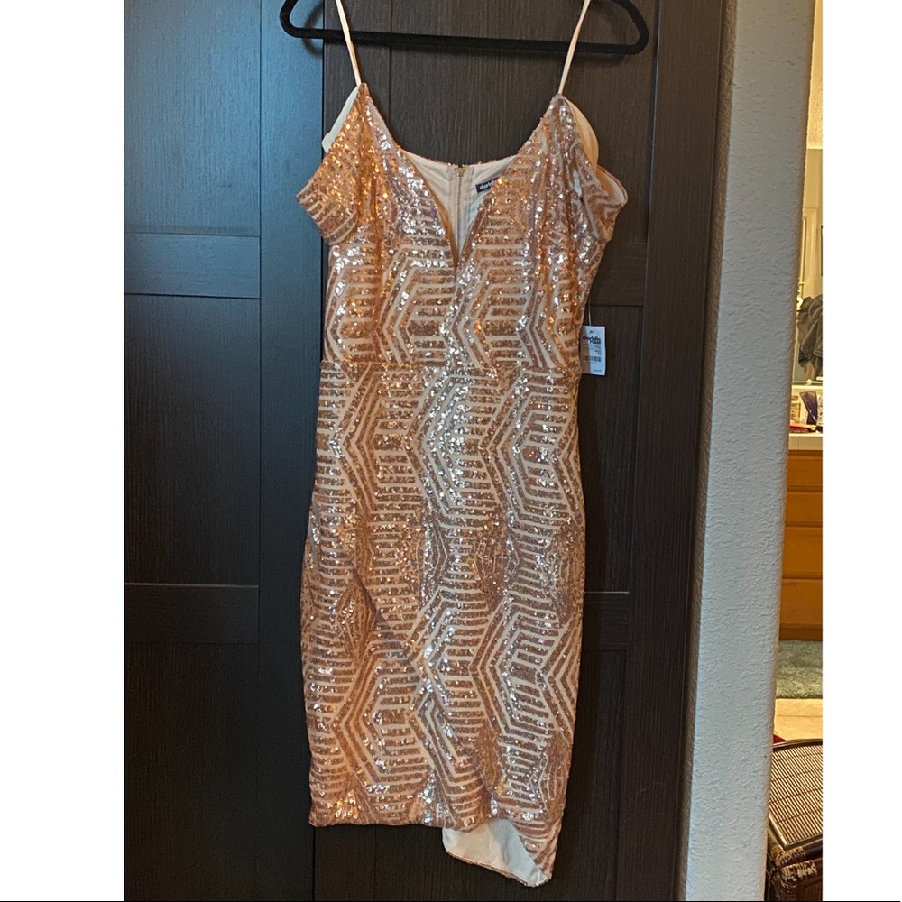 NWT Charlotte Russe sequin dress